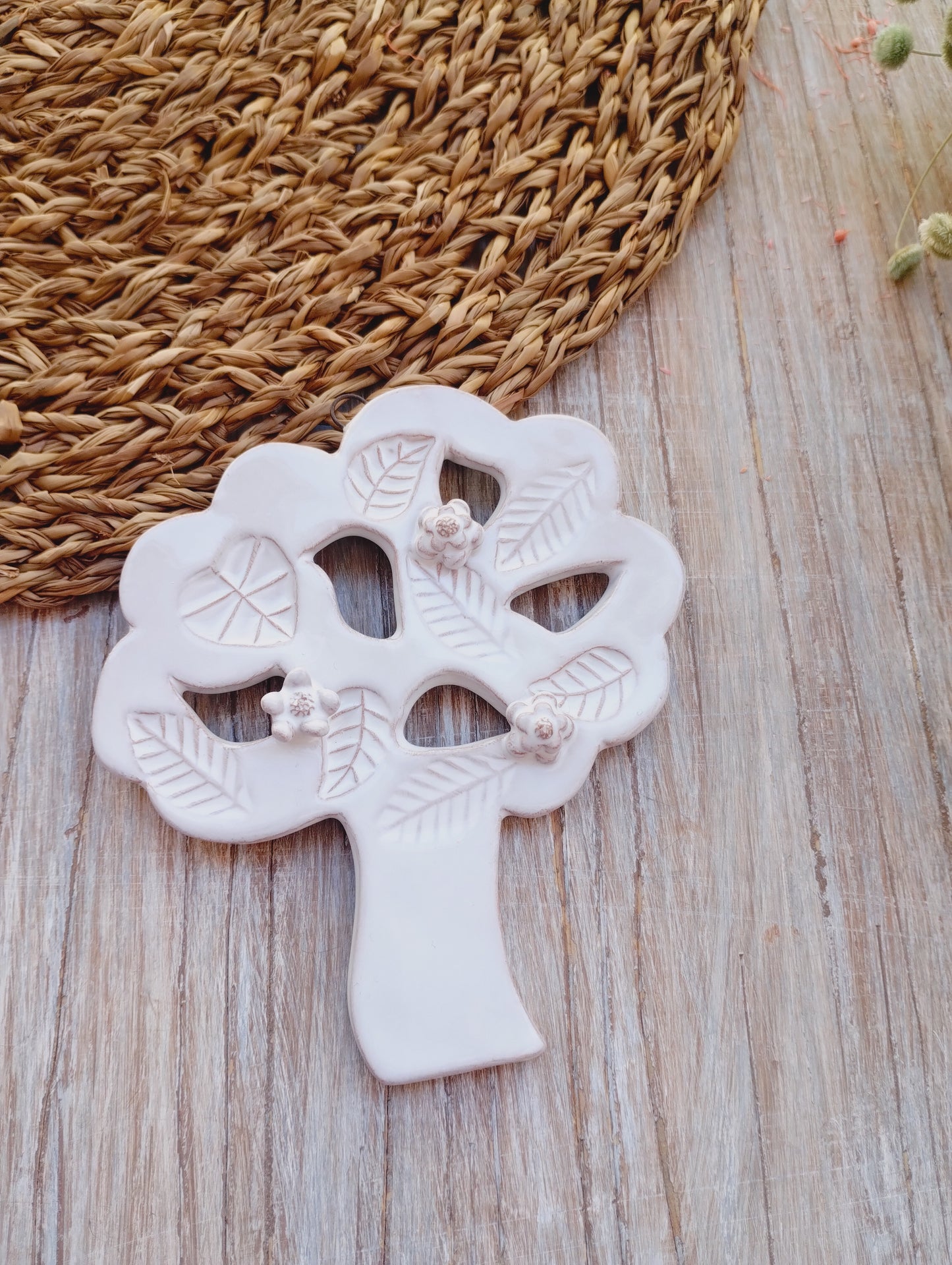 Albero smalto bianco